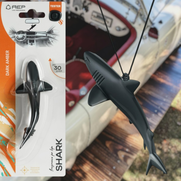 Ароматизатор воздуха для автомобиля SHARK / Подвесной ароматизатор Акула